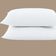 Kit 2 Travesseiros 50x70cm Antialérgico Lavável Fibra Siliconada Macio Confort - Branco