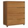 Cômoda 80cm Com 4 Gavetas Multimóveis Cr35243 Nature