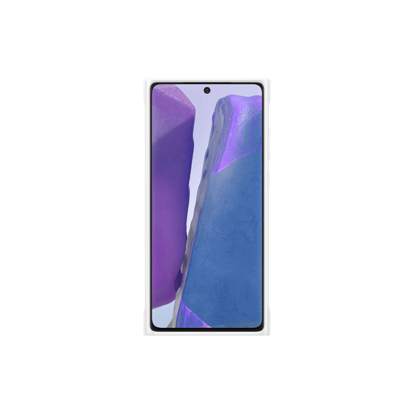 Capa protetora Galaxy Note20 Clear Protective Transparente/branca Capa protetora Galaxy Note20 Clear Protective Transparente/branca