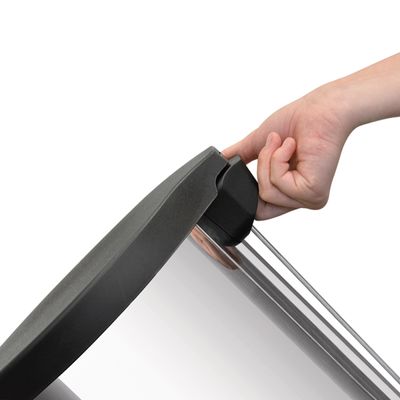 Lixeira New Aço Inox Polido Com Pedal 12 Litros - Tramontina 94538/712