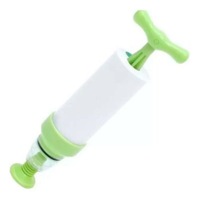 Bomba de Sucção Para Saco Hermético á Vácuo para Alimentos Fechamento Zip Lock Duplo Reutilizável