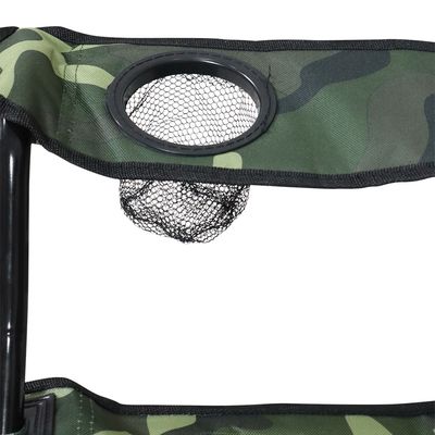 Cadeira Camping Dobrável Araguaia Comfort Max Camuflada Bel Único