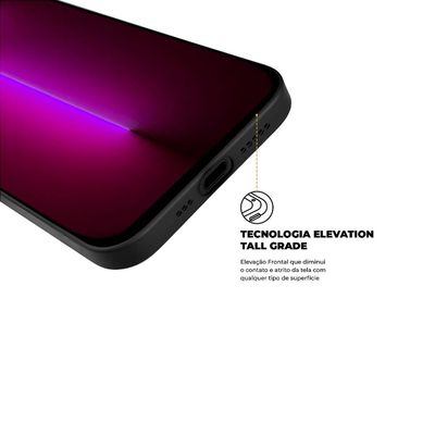Capa para iPhone 13 Pro - Silicon Premium Preta - Gshield