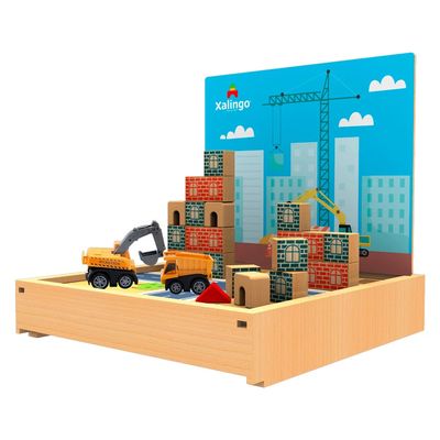 Brincando de Engenheiro Construtor Xalingo 53 Peças