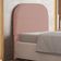 Cabeceira Cama Box 100cm Orgânica Lanna W01 Linho Rosê - Lyam Decor