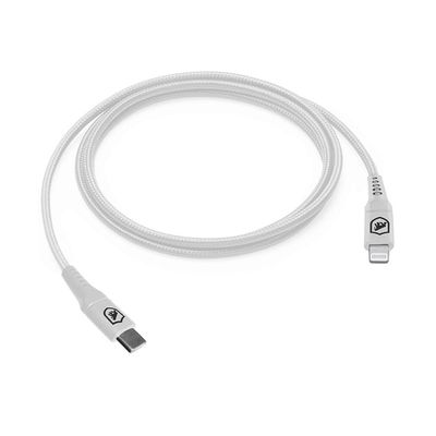 Cabo Lightning / Tipo C - Survivor - Branco - 1,5M  no Atacado - Caixa Fechada 10 Unidades - Gshield