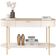 Aparador Para Sala De Estar Orgânico Industrial Beca D05 Off White - Lyam Decor
