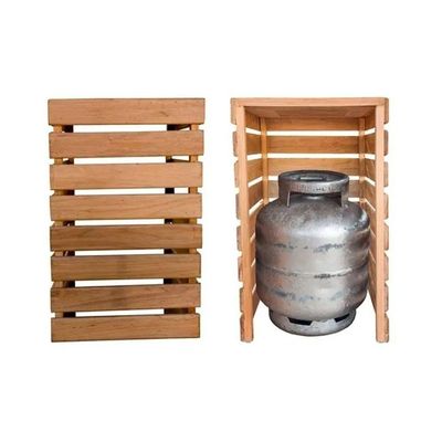 Porta Botijão De Gás Móvel Aparador Para Cozinha + Porta Condimentos
