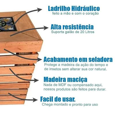 Porta Botijão De Gás Móvel Aparador Para Cozinha + Porta Condimentos