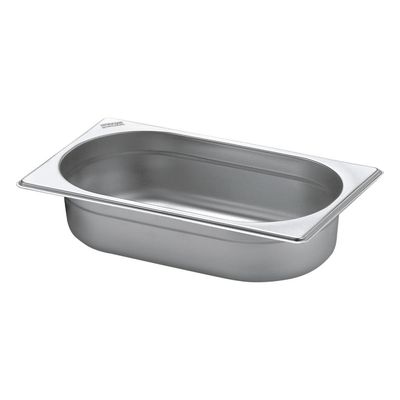 Cuba Tramontina 1/4 em Aço Inox sem Alças Profundidade 65 mm - Aço 430