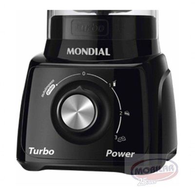 Liquidificador Mondial 3 Velocidades 500W L99 Com Filtro Postamos 24h Preto 110V