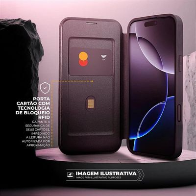 Capa para iPhone 14 Pro Max - Carteira Dual - Gshield