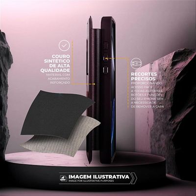 Capa para iPhone 14 Pro Max - Carteira Dual - Gshield