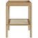 Conjunto Mesa de Centro e Mesa Lateral Para Sala Pés Madeira Moss A03 Hanover Roble - Lyam Decor