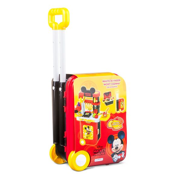Maleta de Viagem Mickey Cozinha Playset 3 Em 1 Multikids - BR1300 BR1300 Maleta de Viagem Mickey Cozinha Playset 3 Em 1 Multikids - BR1300 BR1300