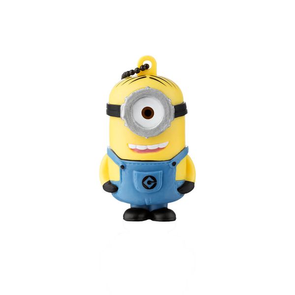 Pen Drive Minions Stuart 8GB USB Leitura 10MB/s e Gravação 3MB/s Multilaser - PD097 PD097 Pen Drive Minions Stuart 8GB USB Leitura 10MB/s e Gravação 3MB/s Multilaser - PD097 PD097