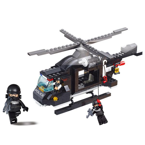 Blocos de Montar Policia Helicóptero de Combate 219 Peças Indicado para +6 Anos Material Plástico Colorido Multikids - BR834 BR834 Blocos de Montar Policia Helicóptero de Combate 219 Peças Indicado para +6 Anos Material Plástico Colorido Multikids - BR834 BR834