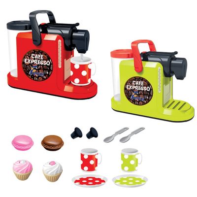 Brinquedo Infantil Máquina de Café - Café Expresso - Vermelho - EXP-538 - Fenix