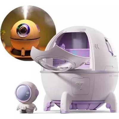 Umidificador De Ar Luminária Usb Astronauta