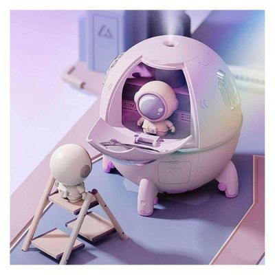 Umidificador De Ar Luminária Usb Astronauta