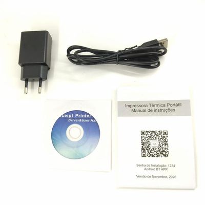 Mini Impressora Portátil Bluetooth Térmica 58Mm Android Ios