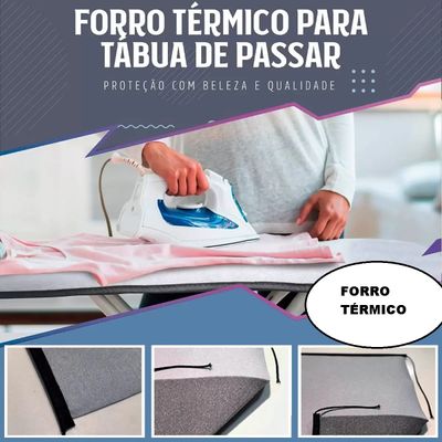 Forro Capa Para Mesa De Passar Roupa Ajustável Resistente