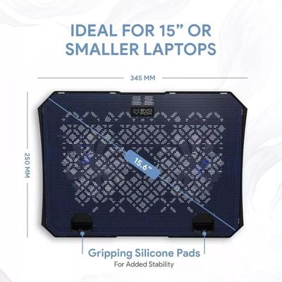 Base Suporte Notebook Com Ventilação Ângulo Regulável Até 15,6 Polegadas