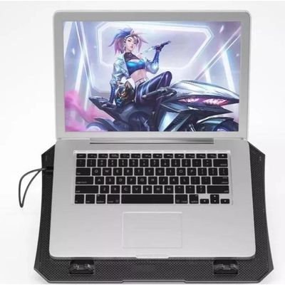 Base Suporte Notebook Com Ventilação Ângulo Regulável Até 15,6 Polegadas