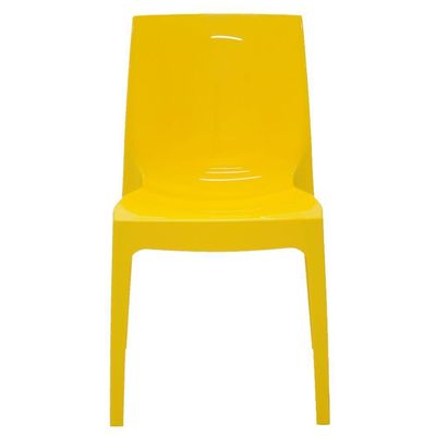 Cadeira Tramontina Alice Polida Em Polipropileno Amarelo