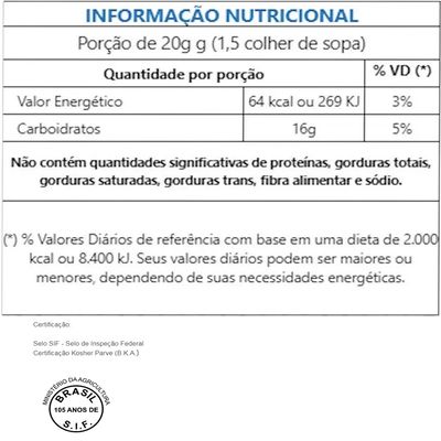 Mel Escuro Pote 300g - Prodapys