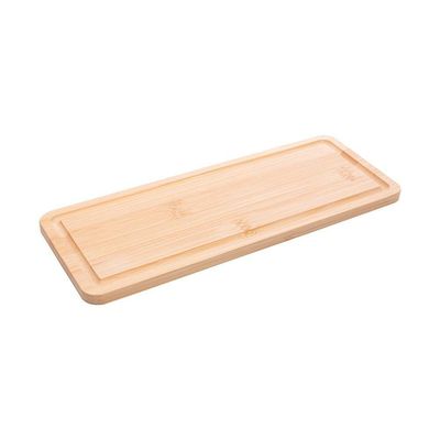Tábua Decoração Petisco Em Bambu Hire 28cm X 11cm X 1cm