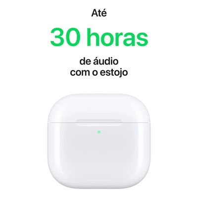 Apple AirPods (4ª Geração) com Cancelamento Ativo de Ruído