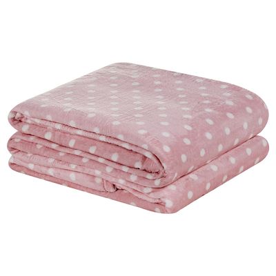 Coordenado Edredom e Manta Mimoso Casal Padrão 2 Peças - Rosa