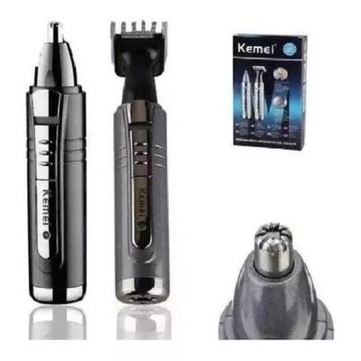 Máquina Barba Kemei Km-6511 Nariz Sobrancelha Recarregável