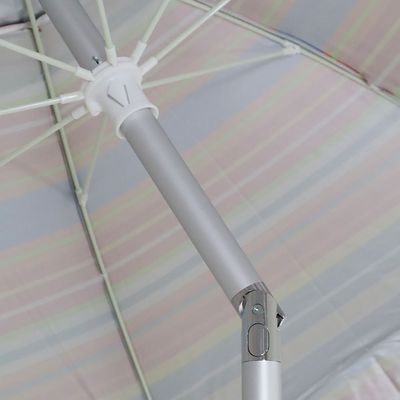 Guarda-Sol Articulado Rainbow 2,40m em Poliéster Estampas Sortidas Bel 2,40m