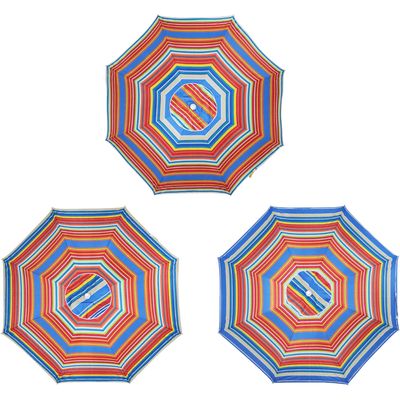 Guarda-Sol Articulado Rainbow 2,40m em Poliéster Estampas Sortidas Bel 2,40m
