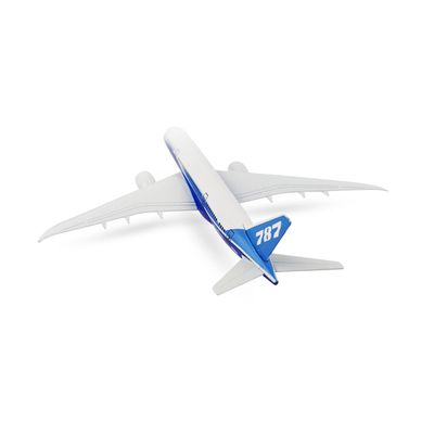 Avião Miniatura Boeing 787 Metal  em Escala 1:400 Colecionável Base Acrílico Decoração