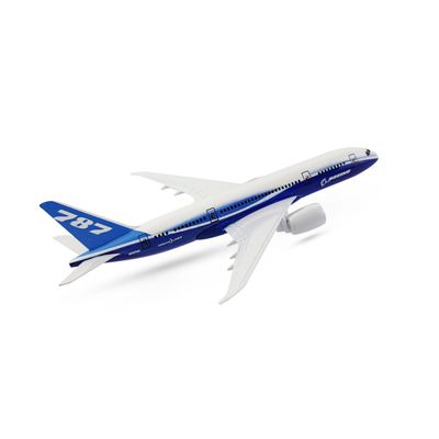 Avião Miniatura Boeing 787 Metal  em Escala 1:400 Colecionável Base Acrílico Decoração