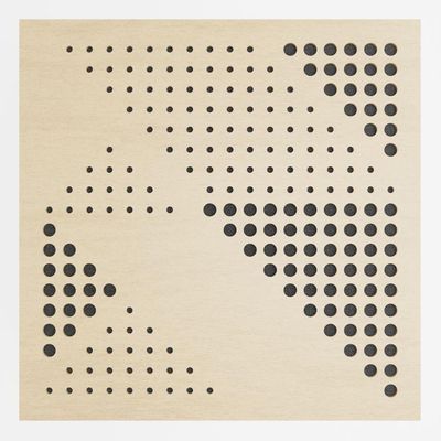 Painel Acústico Absorvedor Decorativo 60x60mm Maestra Carvalho