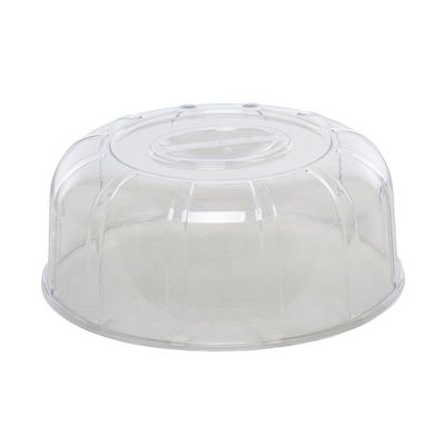 Boleira Elegance Redonda Com Tampa 30cm Branca Em Policarbonato Linha Profissional Cook Vem