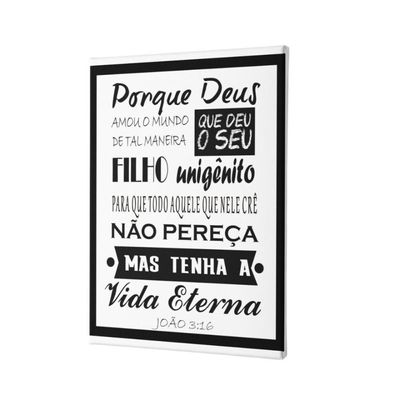 Placa Decorativa Fé E Religião - João 13:16 - 30x45cm
