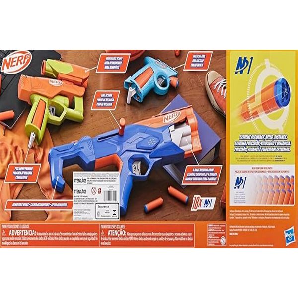 Lançador Nerf N Series Kit Gear Up - Hasbro F8634