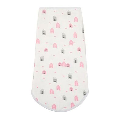 Cueiro Ajustável Swaddle Compose Casinha 70 x 62Cm Papi