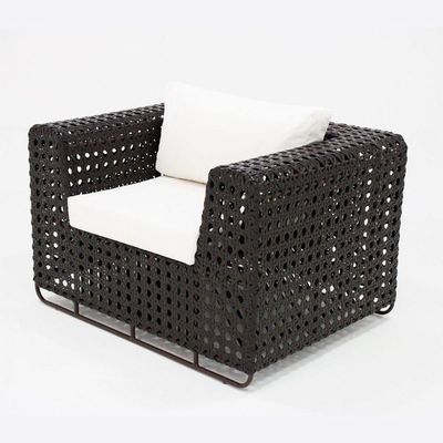 Conjunto De Sofá Completo De Varanda Modelo Fúcsia Preto com Branco