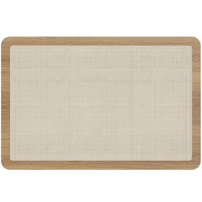 Cabeceira Solteiro 90cm e 1 Mesa Lateral 1 Gaveta Madeira Moss A03 Hanover Roble - Lyam Decor