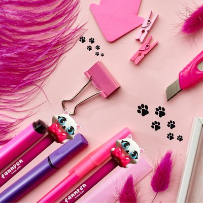 CANETA ESFEROGRÁFICA FANNPEN PERFUMADA - CUTE CAT - NEWPEN