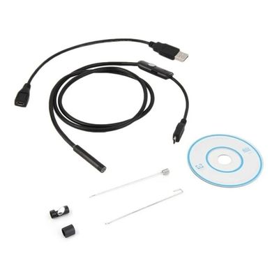 Micro Câmera Hd Endoscópica Usb Celular Android Pc Sonda