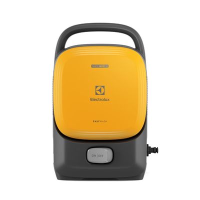 Lavadora de Alta Pressão Electrolux EasyWash 1400W com 1650PSI, Engate Rápido, Bico Vario e Sistema Stop Total Preto com Amarelo / 110V