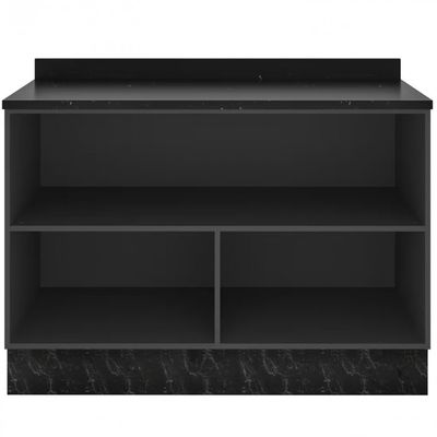 Balcão Bartira Linea 2 Portas 1 Prateleira - 120,1cm de largura Cinza