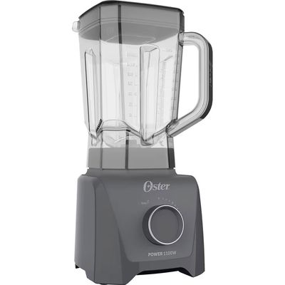 Liquidificador Oster 1100 Full OLIQ606 com 12 Velocidades - 1.100W Cinza / 110V